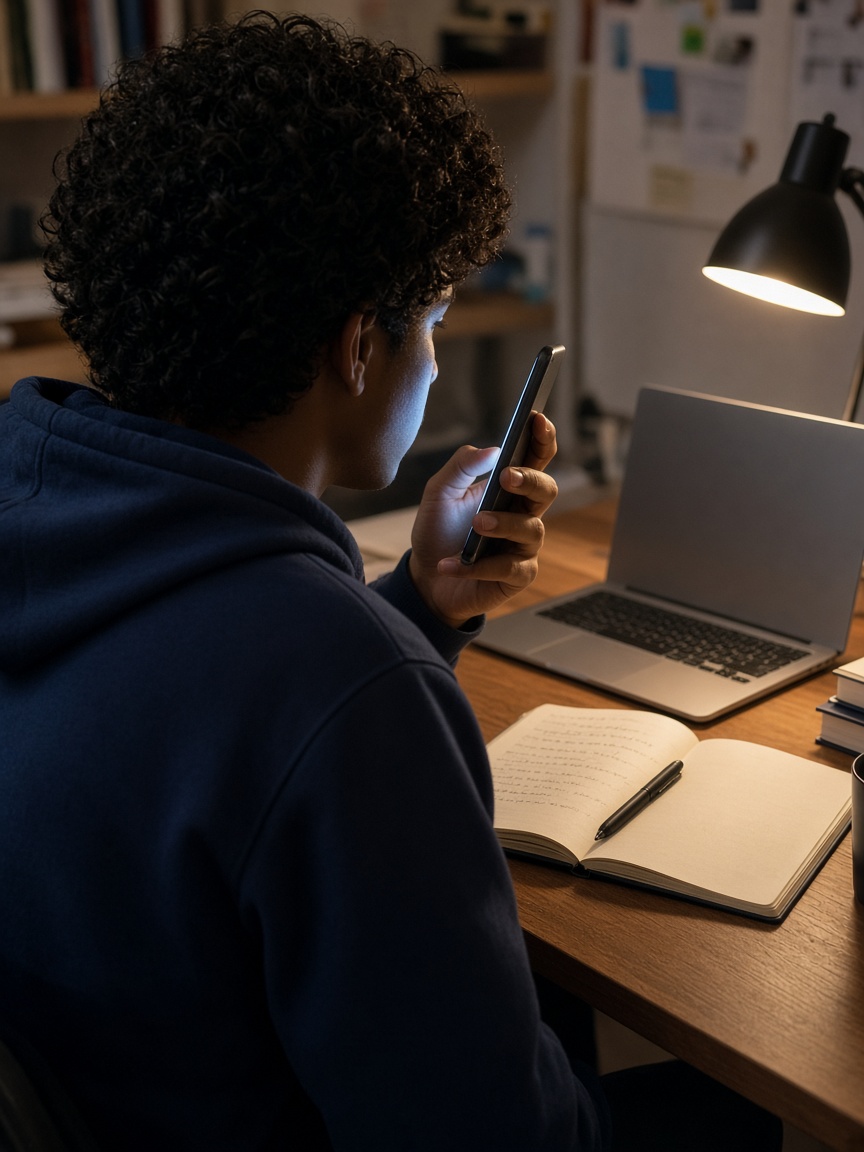 Attention coupée en deux entre l’écran et le téléphone